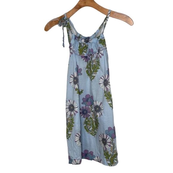 Pink Chicken Other - Pink Chicken Girls Blue Floral sundress size 10Y